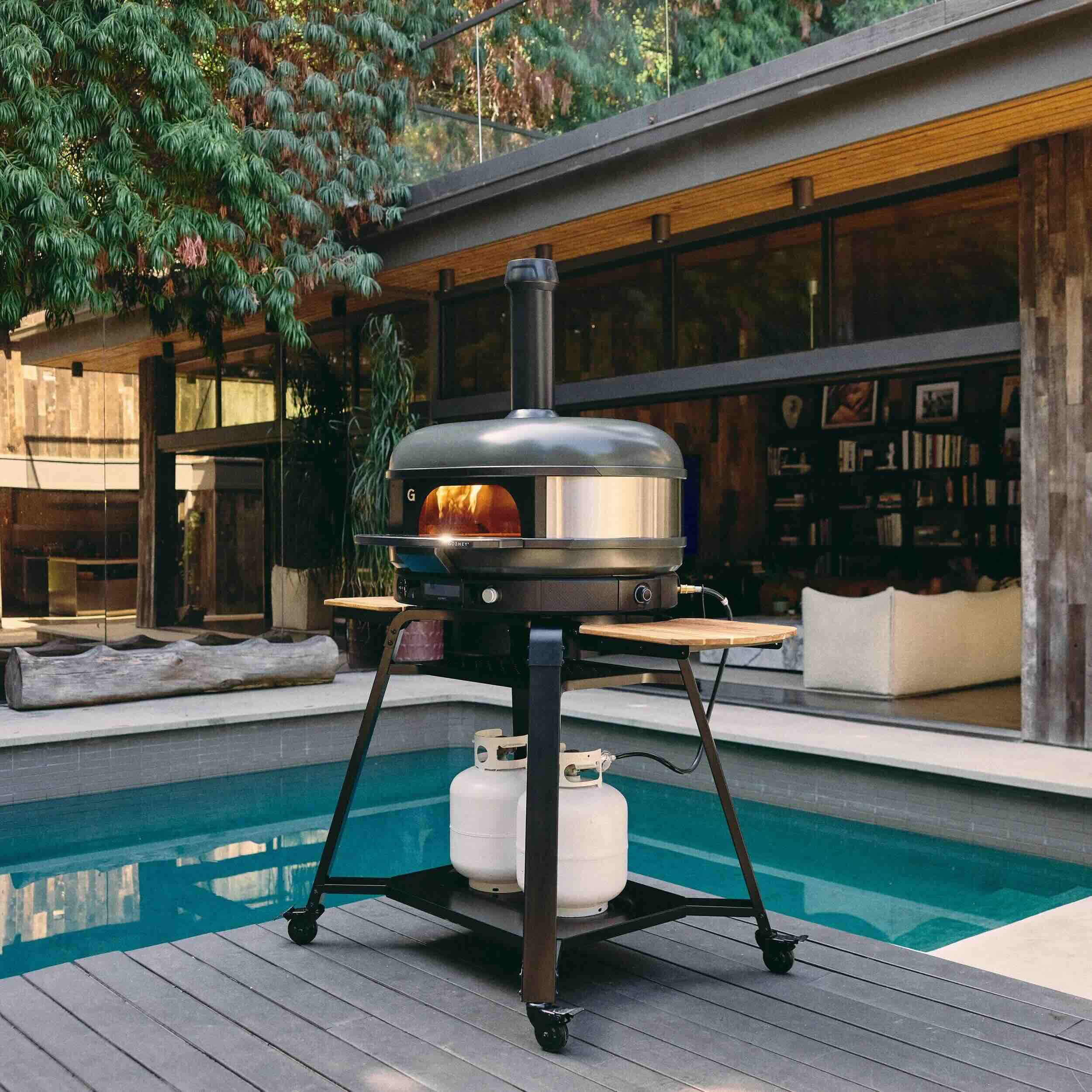 Gozney Dome Gen 2 lateral flame technology